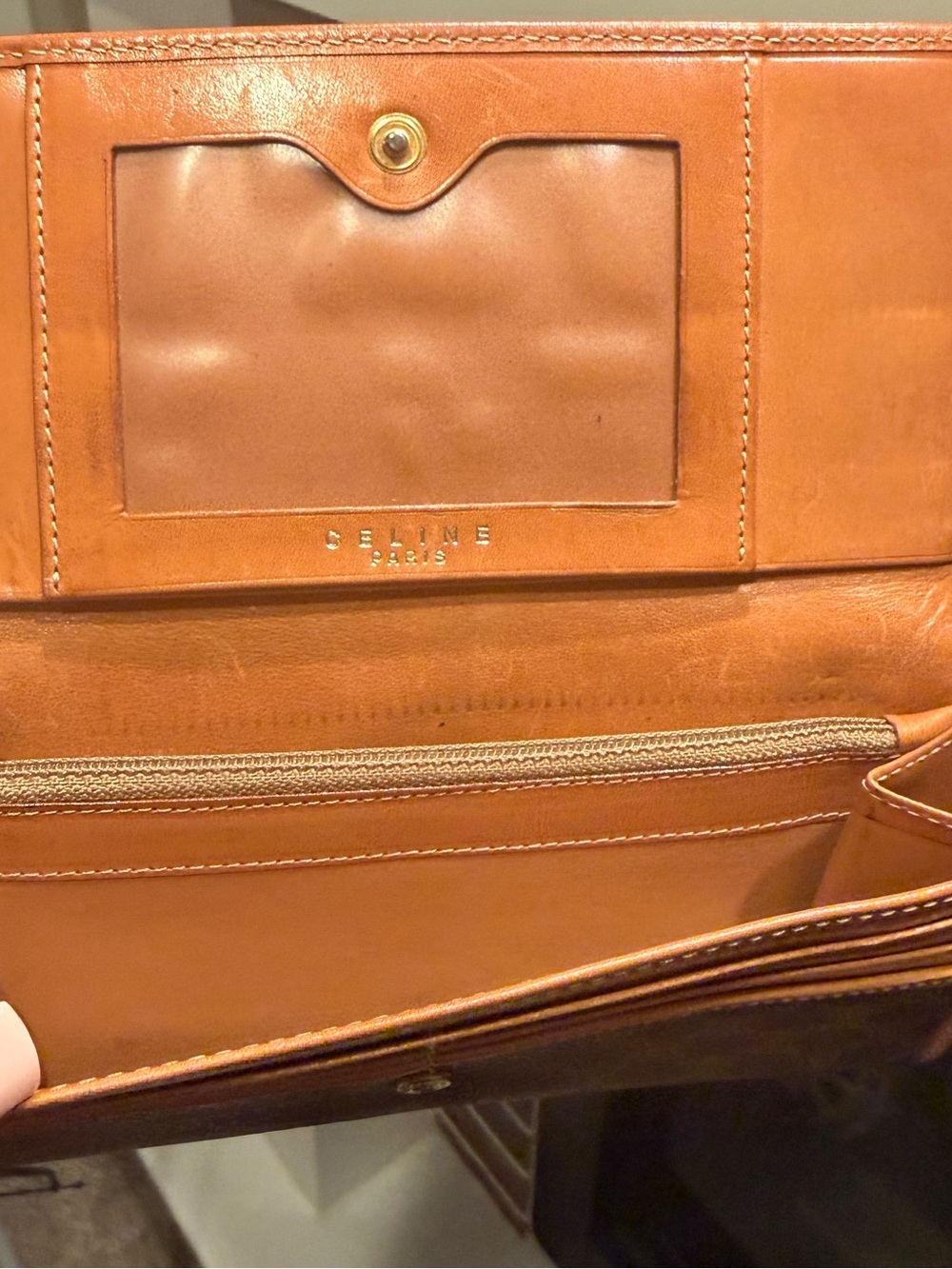 Celine Macadam Long Flap Wallet - Picture 7 of 9